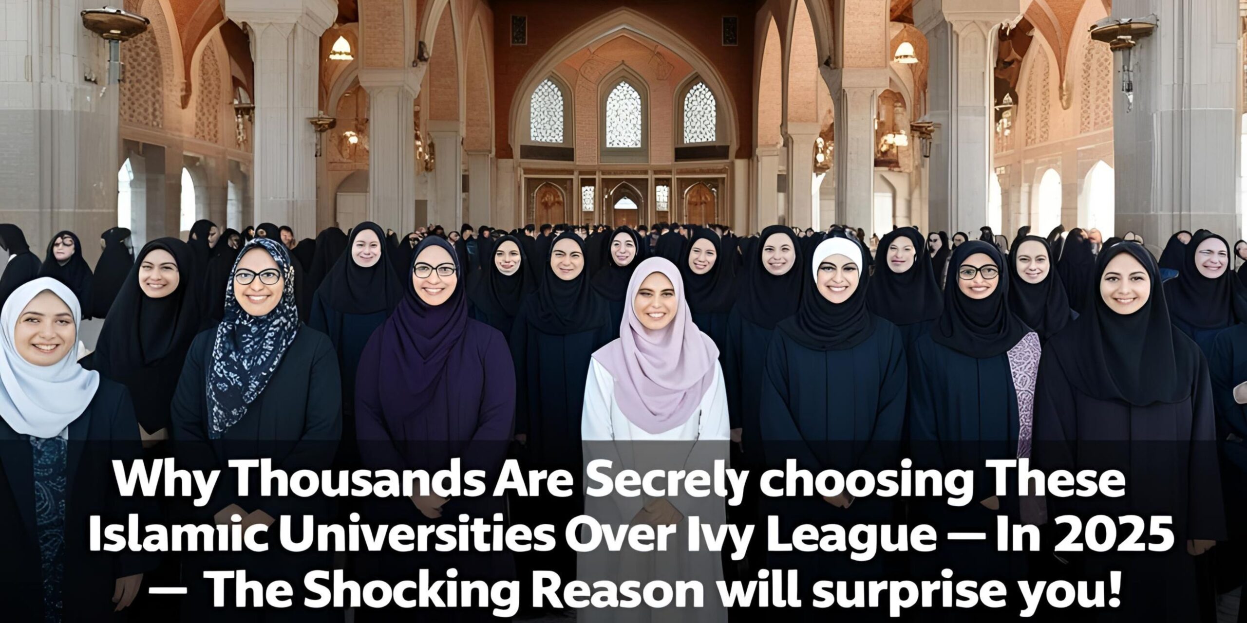 Islamic Universities Over Ivy League Schools